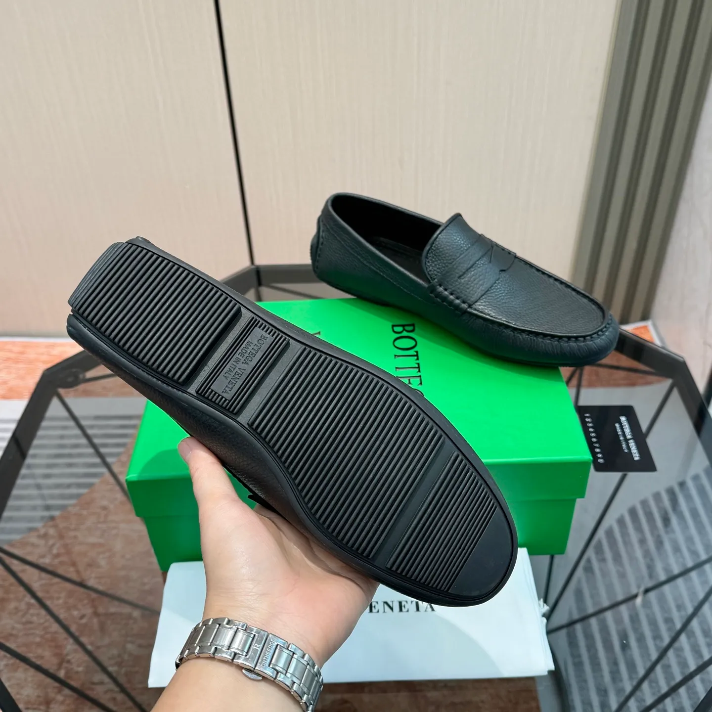 Men's shoes 💰560 [Botte* Venetta (BV)] Official website synchronization, high-end quality! 38-45